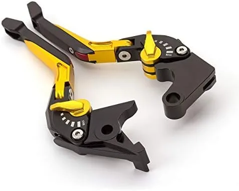 Miniatura 4 de FXCNC Palancas de embrague de freno ajustables extensibles con textura 5D para RC125/125 Dk 14-18,200 Dk/RC200 14-16,390 Dk/RC390 13-18, Bajaj
