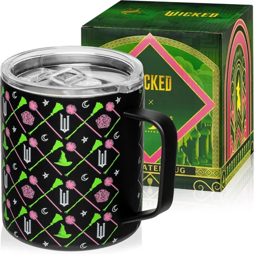 Miniatura 15 de Dragon Glassware x Barbie - Vaso térmico aislado al vacío con tapa y pajilla, vaso térmico de acero inoxidable de 24 onzas con 2 pajillas, vaso