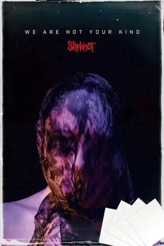 Miniatura 8 de Slipknot - Póster musical (We are Not Your Kind, portada del álbum, cara/máscara) (tamaño 24 x 36 pulgadas)