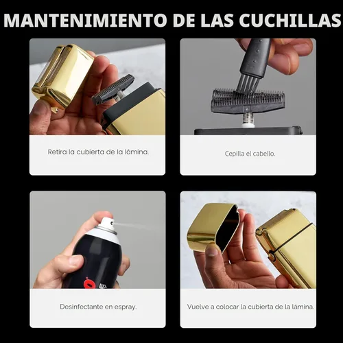 Miniatura 5 de BaBylissPRO METALFX Double Foil Shaver, Handheld Electric Razor for Travel, Portable Cordless Close Face Shaver for Head, Beard, & Neck