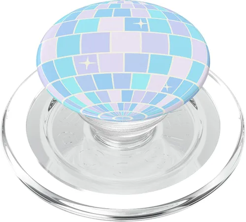 Miniatura 8 de PopSockets de bola de discoteca estética pastel danesa PopGrip intercambiable
