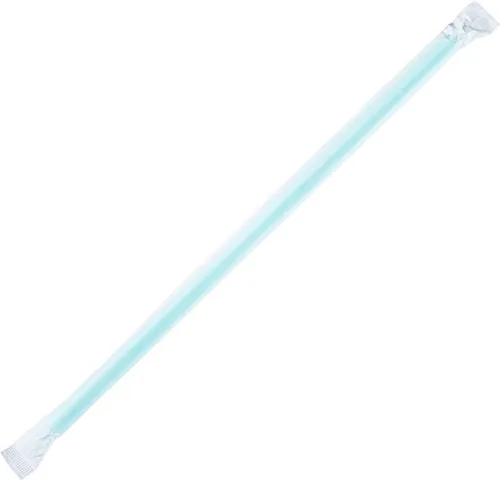Karat C9075(Aqua) Pajitas gigantes de 9 pulgadas (0.315 in) envueltas en papel - Aqua (caja de 2500)