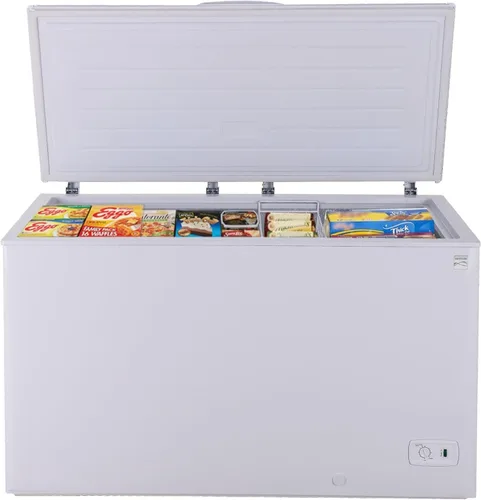 Kenmore Congelador Profundo - Congelador tipo baúl, 1 cesta, listo para garaje, almacenamiento de carne, drenaje frontal, Congelador para hogar,