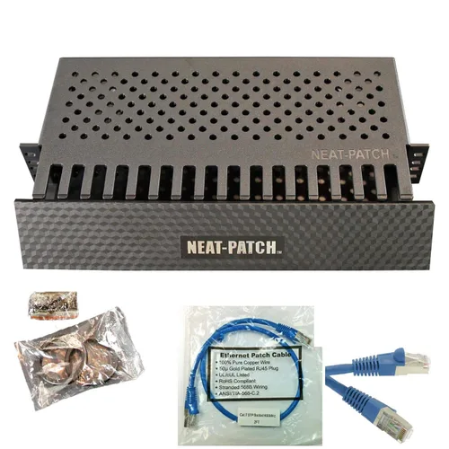 Miniatura 28 de Neat Patch MINI 1U Unidad de gestión de cables de bajo perfil