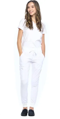 Miniatura 3 de Dagacci Medical Uniform Conjunto de ropa quirúrgica unisex de 4 vías para mujer y hombre