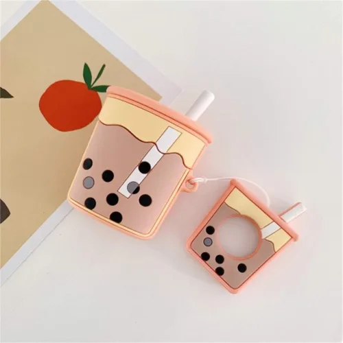 Miniatura 13 de Funda de silicona para Airpods de 1/2 ganchos con anillo de agarre, bonita funda de diseño de dibujos animados 3D, fundas divertidas y elegantes