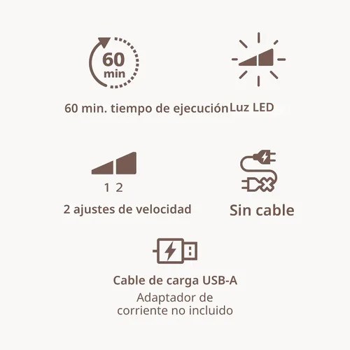 Miniatura 8 de Philips Depiladora Serie 8000 - Depiladora eléctrica inalámbrica en seco y húmedo, depiladora para piernas y cuerpo, con ProGuide, 3 accesorios, 60