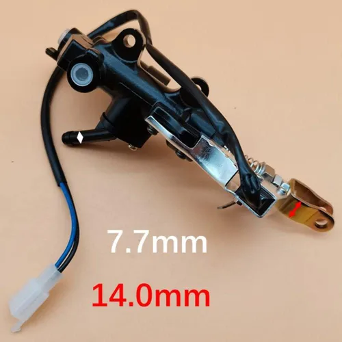 Miniatura 6 de Cilindro maestro de freno trasero compatible con Honda Goldwing 1500 GL1500A GL1500SE Aspencade GL1500 A SE 43510-MT8-305 1995 1996 1997 1998 1999