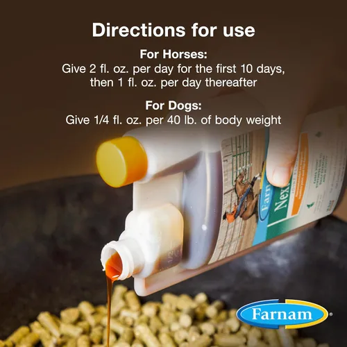 Miniatura 4 de Farnam Next Level Suplemento para articulaciones de caballo para caballos y perros, ayuda a mantener el tejido conectivo para aliviar la rigidez