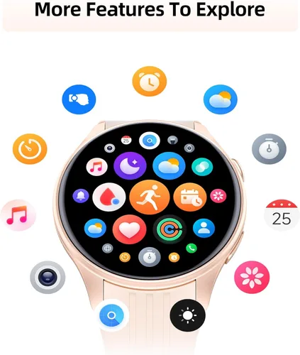 Miniatura 7 de Parsonver Smart Watch, Built-in GPS, Bluetooth Calling, Fitness Watch for Women with 100+ Sport Modes, IP68 Waterproof, Heart Rate, Sleep Monitor