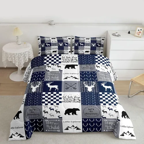 Miniatura 8 de Feelyou Juego de ropa de cama con diseño de dragón y galaxia, cielo estrellado, para niños y niñas, diseño de dragón, decoración colorida, colección