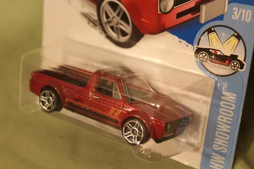 Miniatura 2 de Hot Wheels, 2016 HW Showroom, Volkswagen Caddy [Granate] Vehículo fundido a presión #113/250