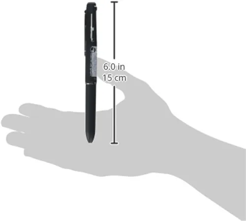 Miniatura 2 de Pilot Cuerpo multi-pluma, Hi-Tec-C Coleto 1000, cuerpo negro (LHKC-1SC-B)