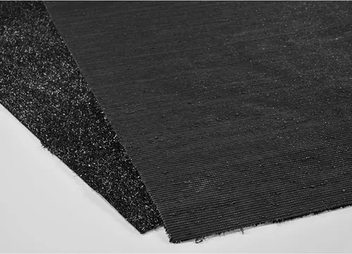 Miniatura 5 de Garland Rug Alfombra de césped artificial de 5 pies x 8 pies, grande para interiores/exteriores, color negro - Negro exuberante, duradera y de bajo