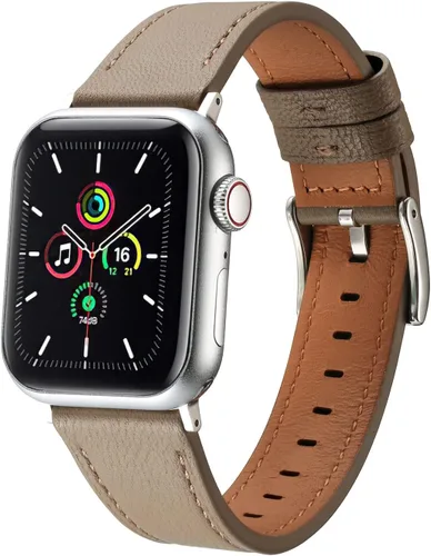 Miniatura 9 de Moran - Correas de cuero compatibles con Apple Watch Band 1.929 in 1.772 in 1.732 in 1.654 in 1.614 in 1.575 in 1.496 in, correa de cuero de oveja
