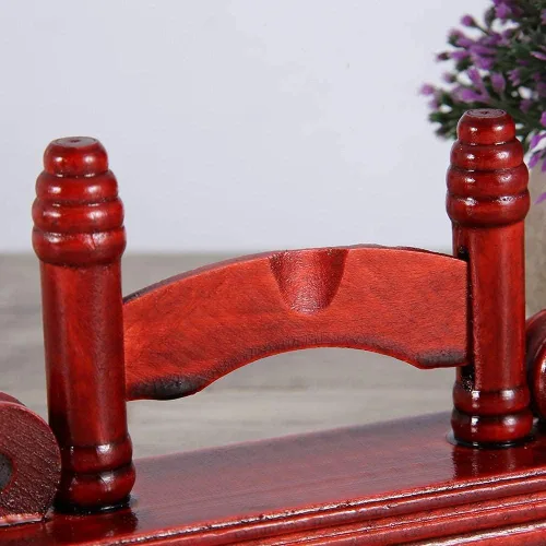 Miniatura 6 de AUNMAS Soporte de exhibición decorativo plegable para ventiladores, práctico chino, para decoración de escritorio de oficina en casa (solo soporte)