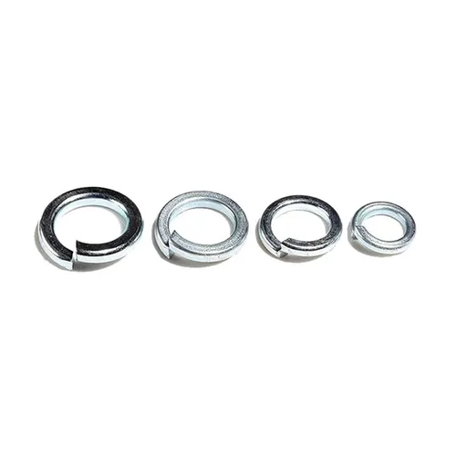 Miniatura 7 de 200 piezas M3 Split Lock Arandela de bloqueo de resorte, galvanizado, anillo de junta para tornillos M3