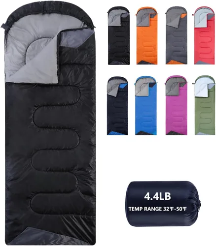 Miniatura 21 de Sleeping Bags for Adults Backpacking Lightweight Waterproof- Cold Weather Sleeping Bag for Girls Boys Mens for Warm Camping Hiking Outdoor Travel