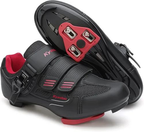 Zapatos de ciclismo unisex compatibles con Peloton zapatos de bicicleta con clip para interiores Peleton Road Bike Riding Racing Zapatos de ciclismo