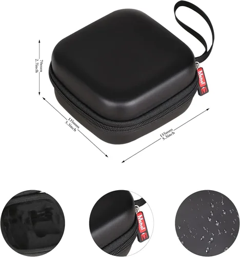 Miniatura 8 de Mchoi Estuche de transporte duro para Xvive U4/U4R sistema de monitoreo intrauditivo inalámbrico, estuche protector de viaje para monitor
