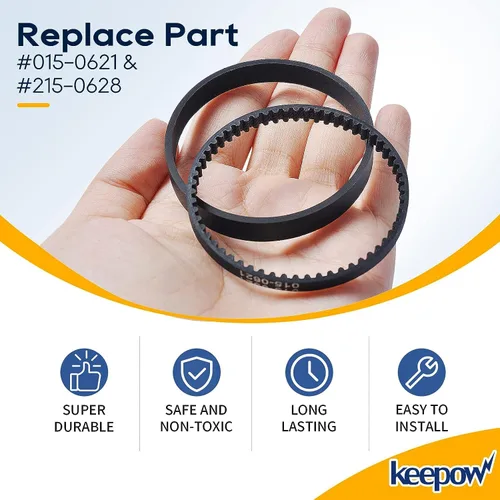 Miniatura 3 de KEEPOW Proheat - Correa de repuesto 6960w para aspiradora Bissell Proheat modelo 1846, 1799, 25A3, 7901, 1622, 8910, 7920, 1623, repuesto 0150621