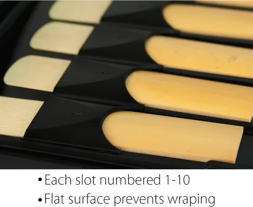 Miniatura 4 de Protec - funda de láminas para saxófono de alto/tenor (negra), Negro opaco, talla única