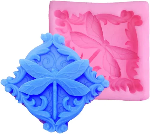 Miniatura 4 de Playing Mold Molde de silicona de jabón de 3 abejas y colmenas para bricolaje, jabón, pastelería, pastel, yeso, arcilla, chocolate, decoración