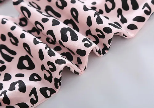Miniatura 7 de Avidqueen Toddler Baby Girls Leopard Print Clothes Set Long Sleeve T-Shirt Tops and Pants 2pcs Outfits