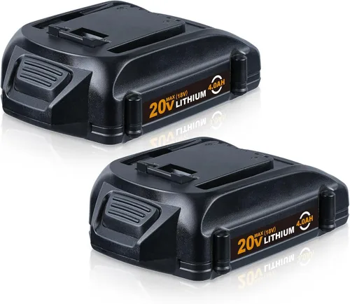 VINIDA Paquete de 2 baterías de litio WG151s WG155s WG251s WG251s WG255s WG255s WG540s WG545s 20V Max WA3520