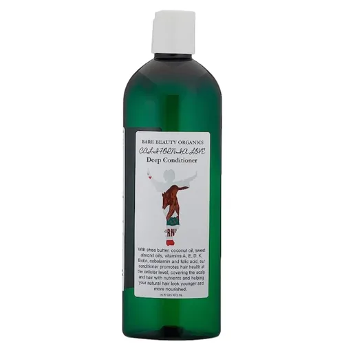100% Natural California Love Deep Conditioner- Cowash- Smoothing Deep Conditioner- Curls- Detangler- Low Porosity Hair (16 Fluid Ounces, pump top)