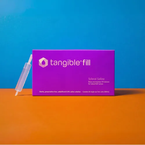 Miniatura 4 de Tangible Solución Salina de Llenado para Lentes de Contacto Esclerales y Rígidas Permeables al Gas, de Un Solo Uso, 5mL (Paquete de 60)