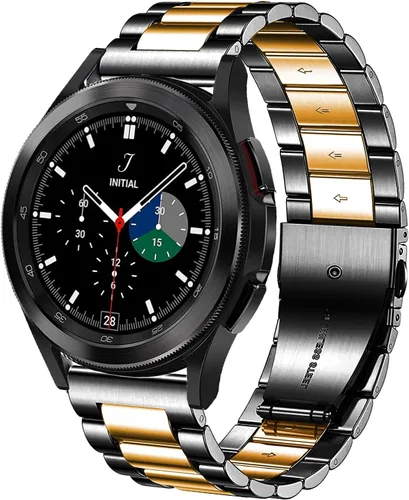 Miniatura 12 de DEALELE - Correas compatibles con Samsung Galaxy Watch 7 / FE / 6/6 Classic / 5/5 Pro / 4/4 Classic/Galaxy 3 de 41 mm, correa de repuesto de metal