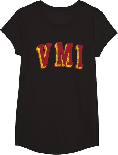 Miniatura 3 de VMI Keydets Retro Arch Camiseta, Negro