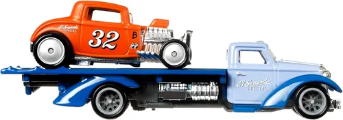Miniatura 2 de Hot Wheels Modelos de transporte de equipos y coches componentes