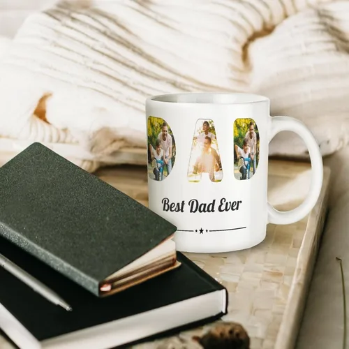 Miniatura 6 de Regalos para papá, esposo, él, de hija, hijo, niños, esposa, taza personalizada, para Navidad, cumpleaños, regalos de aniversario para PaPa