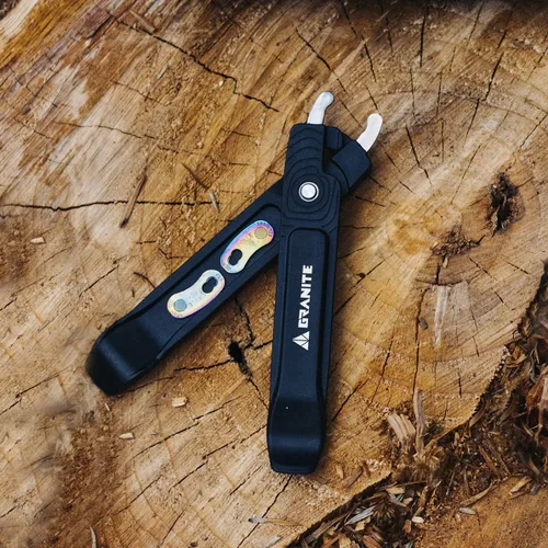 Miniatura 8 de Granite Talon BIke - Palancas de neumáticos con función de alicates de cadena de bicicleta, herramientas de extracción de cadena de bicicleta, kit