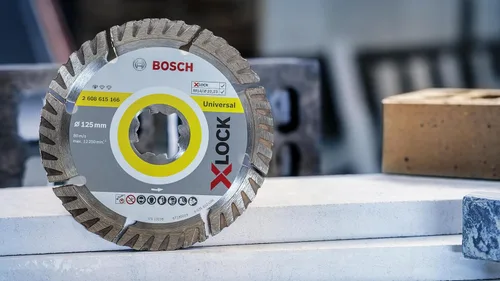Miniatura 5 de Bosch Professional 2608615166 Disco de corte estándar (universal, X-Lock, diámetro 4.921 in, diámetro de diámetro 0.875 in, ancho de corte 0.079 in)