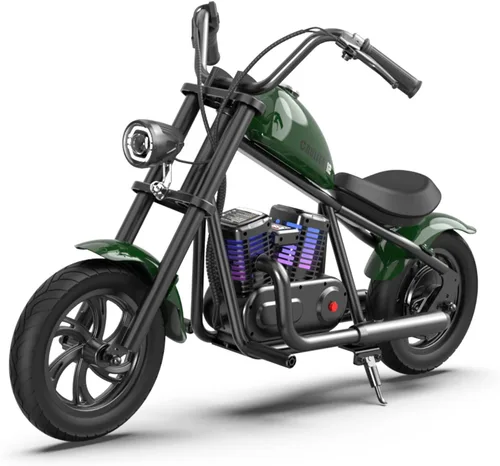 Miniatura 12 de HYPER GOGO Cruiser 12 Plus - Motocicleta para Niños (SMALT Blue)