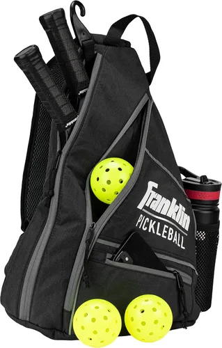 Miniatura 9 de Bolsas de Pickleball Franklin Sports - Mochila de bandolera para equipo + accesorios - Hombres + Mujeres - Capacidad para palas, bolas + accesorios