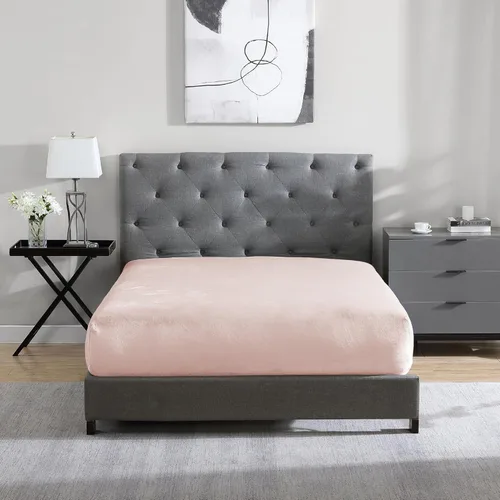 Miniatura 13 de Cathay Home Sábana Bajera de Felpa Suave Twin - Felpa Ultra Suave y Gruesa - Calidez Acogedora para Todas las Estaciones - Sábana Bajera con Negro