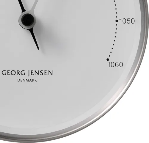 Miniatura 3 de Georg Jensen Henning Koppel barómetro 3.9 inch acero/Blanco