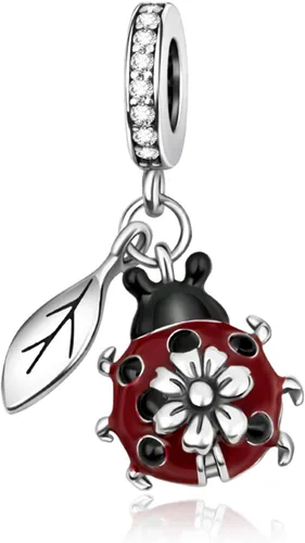 Miniatura 123 de LUXILLA Abalorio de plata de ley 925 para madre, hija, abuela, para familia, amor, madre, hija, abuela, para pulseras, collares, dijes, abalorios