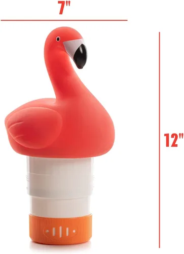 Miniatura 5 de XY-WQ Flotador de cloro, dispensador de cloro flotante para piscina, se adapta a tabletas de 1 y 3 pulgadas para piscinas grandes y pequeñas