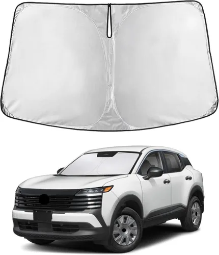 Miniatura 261 de Econour Parasol para parabrisas compatible con Honda Civic 2016-2021, protector de parasol plegable para ventana, bloquea los rayos UV y mantiene tu