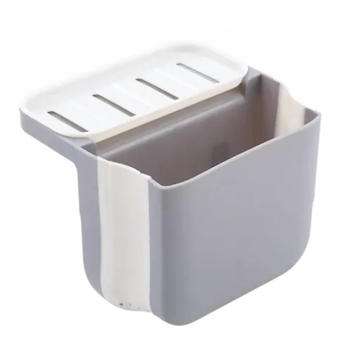 Luxshiny Cesta escurridor de residuos de alimentos, soporte para fregadero de cocina, soporte de esponja de cocina, estante de almacenamiento para