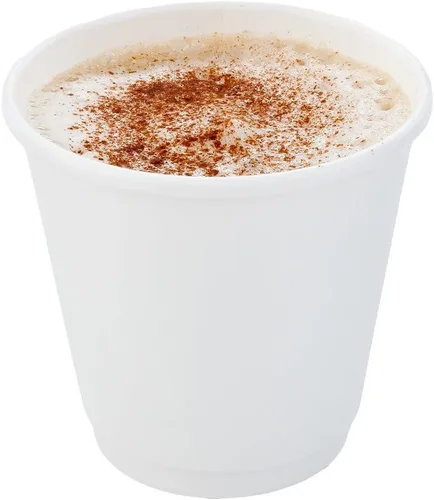 Miniatura 74 de Restaurantware Tazas de café de papel de 4 onzas, 25 tazas de papel desechables de doble pared, a prueba de fugas, reciclables, tazas calientes