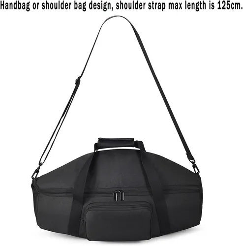 Miniatura 6 de Funda para JBL Boombox 3/Boombox 3 Wi-Fi/Boombox 2, bolsa de mano, cargador de cable, funda de almacenamiento de viaje, bolsa de hombro para altavoz