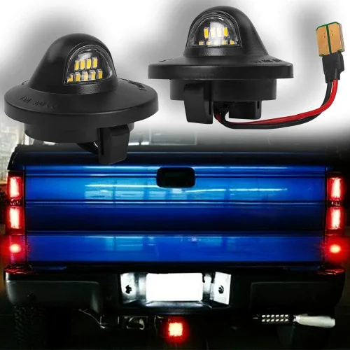 Miniatura 5 de Reemplazo completo de la lámpara de la placa de matrícula LED para Ford F-150 F-250 F-350 F-450 F-550 Super Duty Ranger Pickup Truck Explorer Bronco
