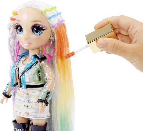 Miniatura 3 de Rainbow High Hair Studio - Crea cabello arcoíris con muñeca exclusiva, extra largo, color de cabello lavable y ropa completa y accesorios