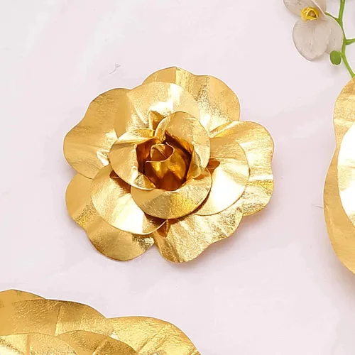Miniatura 12 de Efavormart Enormes Rosas de Espuma 3D para Pasillo de Boda - Paquete de 2 de 20" Flores Artificiales Rojas de Sensación Real, Decoraciones de Fiesta